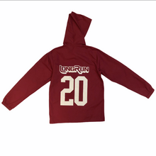 Load image into Gallery viewer, Burgundy Long Run Coaches Jacket

