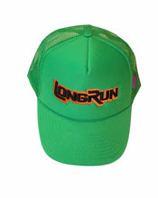 Load image into Gallery viewer, Green LongRun PL Trucker Hat
