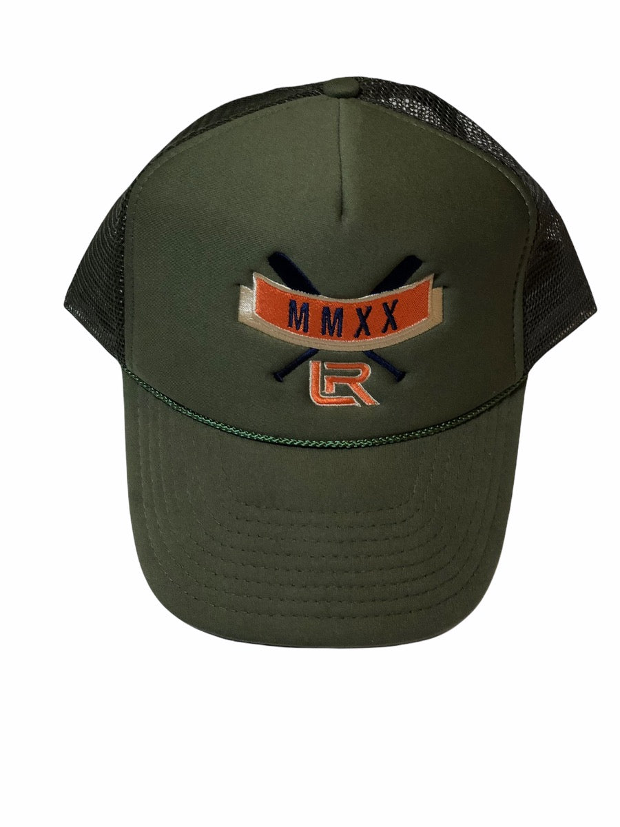 Olive Green LongRun Trucker Hat