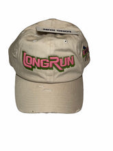 Load image into Gallery viewer, Restock-Cream Pink And Green LongRun Dad Hat
