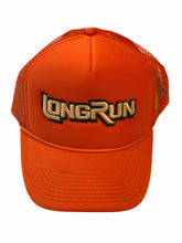 Load image into Gallery viewer, Orange LongRun PL Trucker Hat
