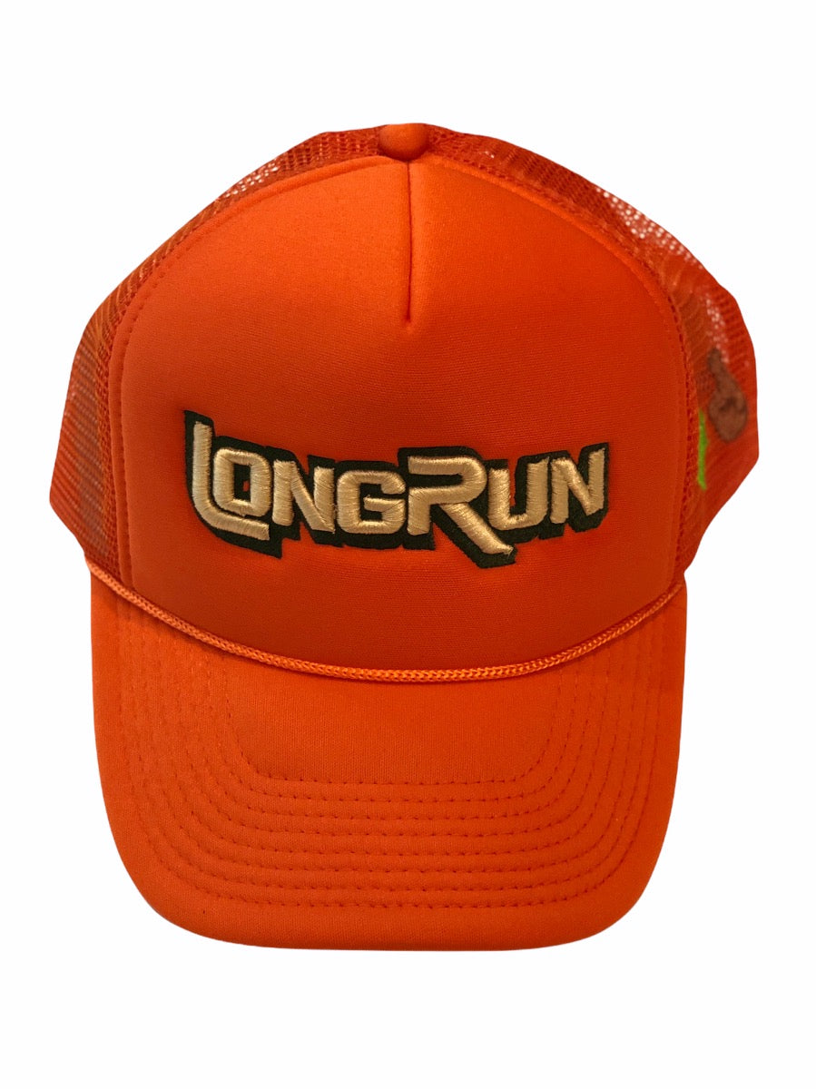 Orange LongRun PL Trucker Hat