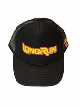 Load image into Gallery viewer, Black Trucker LongRun Hat
