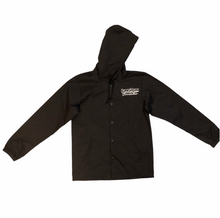 Load image into Gallery viewer, Black Long Run Coaches Jacket
